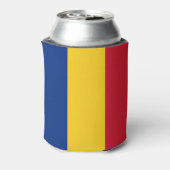 Rafraîchisseur Pour Canette Drapeau de Roumanie (Can Dos)