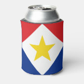Rafraîchisseur Pour Canette Drapeau de Saba (Can Dos)