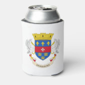 Rafraîchisseur Pour Canette Drapeau de Saint-Barthélemy (Can Dos)