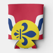 Rafraîchisseur Pour Canette Drapeau de Saint-Louis, Missouri (Devant)