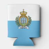 Rafraîchisseur Pour Canette Drapeau de Saint-Marin (Dos)