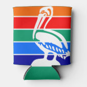 Rafraîchisseur Pour Canette Drapeau de Saint-Pétersbourg, Floride (Devant)