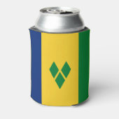 Rafraîchisseur Pour Canette Drapeau de Saint-Vincent (Can Dos)