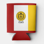 Rafraîchisseur Pour Canette Drapeau de San Diego, Californie (Devant)