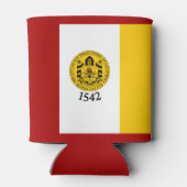 Rafraîchisseur Pour Canette Drapeau de San Diego, Californie (Dos)