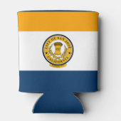 Rafraîchisseur Pour Canette Drapeau de San Jose, Californie (Dos)