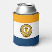 Rafraîchisseur Pour Canette Drapeau de San Jose, Californie (Can Dos)