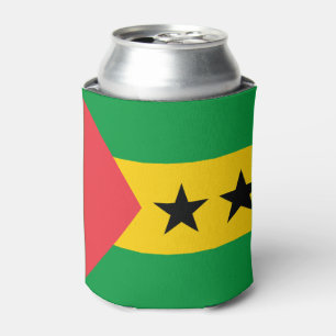 Rafraîchisseur Pour Canette Drapeau de Sao Tomé-et-Principe