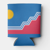 Rafraîchisseur Pour Canette Drapeau de Sioux Falls, Dakota du Sud (Devant)