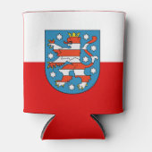 Rafraîchisseur Pour Canette Drapeau de Thuringe peut refroidir (Devant)