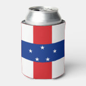 Rafraîchisseur Pour Canette Drapeau des Antilles Pays-Bas (Can devant)