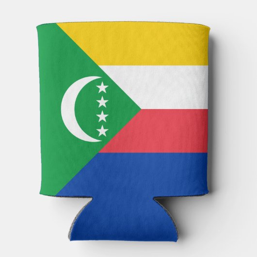 Rafraîchisseur Pour Canette Drapeau des Comores (Dos)