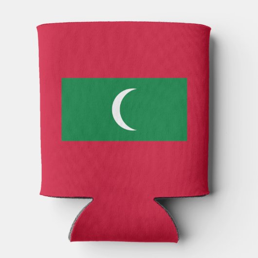 Rafraîchisseur Pour Canette Drapeau des Maldives (Dos)