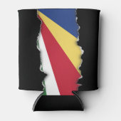 Rafraîchisseur Pour Canette Drapeau des Seychelles (Devant)