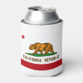 Rafraîchisseur Pour Canette Drapeau d'État de Californie (Can devant)