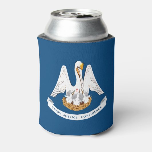 Rafraîchisseur Pour Canette Drapeau d'État de Louisiane (Can Dos)
