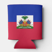 Rafraîchisseur Pour Canette Drapeau d'Haïti (Dos)