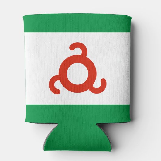 Rafraîchisseur Pour Canette Drapeau d'Ingouchie (Dos)