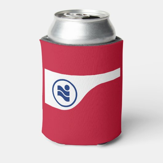 Rafraîchisseur Pour Canette Drapeau d'Irving, Texas (Can Dos)