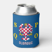 Rafraîchisseur Pour Canette Drapeau d'Olomouc (Can devant)