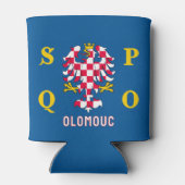Rafraîchisseur Pour Canette Drapeau d'Olomouc (Dos)