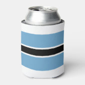 Rafraîchisseur Pour Canette Drapeau du Botswana (Can devant)