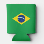 Rafraîchisseur Pour Canette Drapeau du Brésil (Dos)