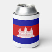 Rafraîchisseur Pour Canette Drapeau du Cambodge (Can devant)