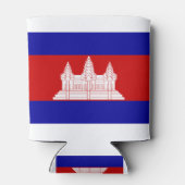 Rafraîchisseur Pour Canette Drapeau du Cambodge (Dos)