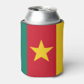 Rafraîchisseur Pour Canette Drapeau du Cameroun (Can devant)