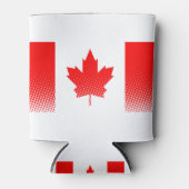 Rafraîchisseur Pour Canette Drapeau Du Canada À Effet Halfton (Devant)