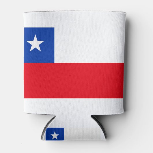 Rafraîchisseur Pour Canette Drapeau du Chili (Devant)