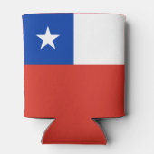 Rafraîchisseur Pour Canette Drapeau du Chili (Dos)
