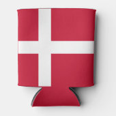 Rafraîchisseur Pour Canette Drapeau du Danemark (Devant)