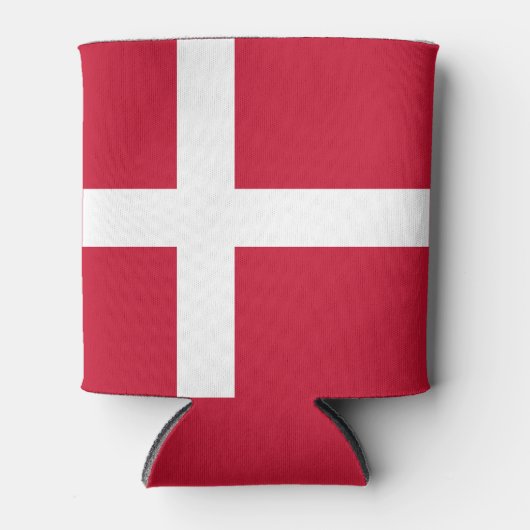 Rafraîchisseur Pour Canette Drapeau du Danemark (Devant)