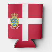 Rafraîchisseur Pour Canette Drapeau du Danemark (Devant)