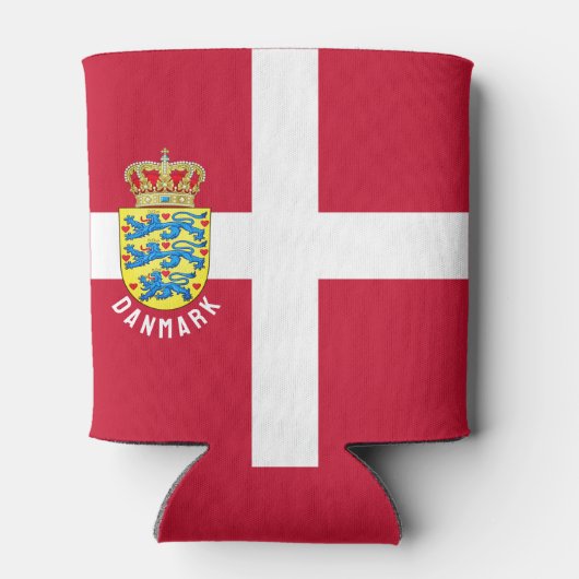 Rafraîchisseur Pour Canette Drapeau du Danemark (Dos)