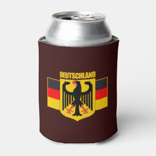 Rafraîchisseur Pour Canette Drapeau du Deutschland et manteau des bras