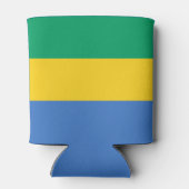 Rafraîchisseur Pour Canette Drapeau du Gabon (Dos)