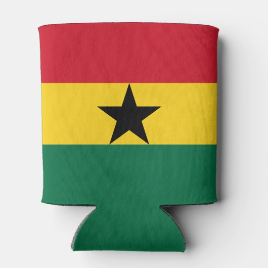Rafraîchisseur Pour Canette Drapeau du Ghana (Dos)
