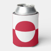 Rafraîchisseur Pour Canette Drapeau du Groenland (Can devant)