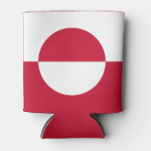 Rafraîchisseur Pour Canette Drapeau du Groenland (Devant)