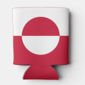 Rafraîchisseur Pour Canette Drapeau du Groenland (Dos)