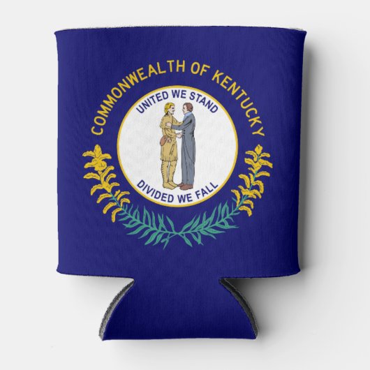 Rafraîchisseur Pour Canette Drapeau du Kentucky (Devant)