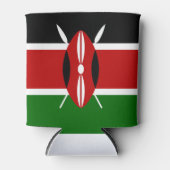 Rafraîchisseur Pour Canette Drapeau du Kenya (Devant)