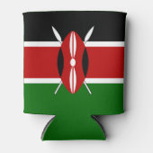 Rafraîchisseur Pour Canette Drapeau du Kenya (Devant)