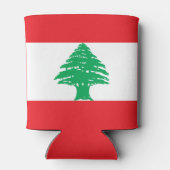 Rafraîchisseur Pour Canette Drapeau du Liban (Dos)