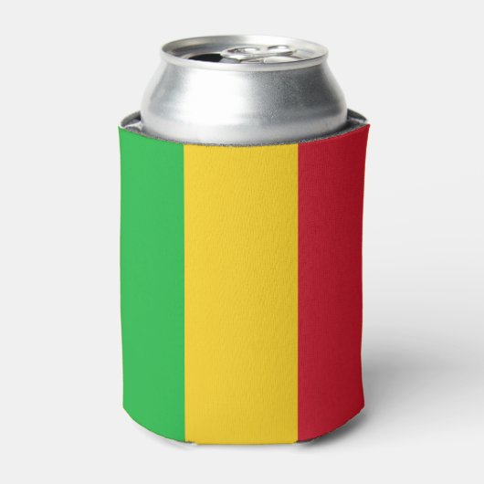 Rafraîchisseur Pour Canette Drapeau du Mali (Can devant)