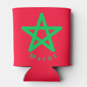 Rafraîchisseur Pour Canette Drapeau du Maroc (Dos)