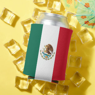 Rafraîchisseur Pour Canette Drapeau du Mexique, Bandera de la République mexic